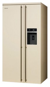 Charakteristik Kühlschrank Smeg SBS8004PO Foto