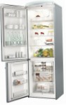 ROSENLEW RC312 SILVER Fridge refrigerator with freezer
