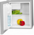 Bomann KB 389 silver Fridge refrigerator with freezer