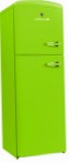 ROSENLEW RT291 POMELO GREEN Fridge refrigerator with freezer