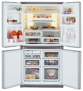 Charakteristik Kühlschrank Sharp SJ-F78PEBE Foto