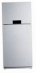 Daewoo Electronics FN-650NT Silver Jääkaappi jääkaappi ja pakastin