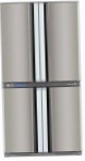 Sharp SJ-F90PSSL Fridge refrigerator with freezer