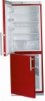Bomann KG211 red Fridge refrigerator with freezer