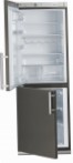 Bomann KG211 anthracite Fridge refrigerator with freezer