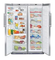 Charakteristik Kühlschrank Liebherr SBSes 7102 Foto