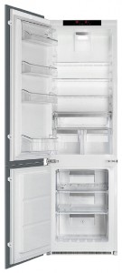 Charakteristik Kühlschrank Smeg C7280NLD2P Foto