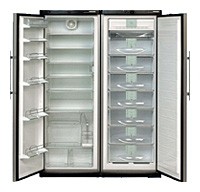 Charakteristik Kühlschrank Liebherr SBSes 74S2 Foto