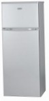 Bomann DT347 silver Fridge refrigerator with freezer