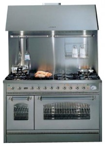 характеристики Кухонная плита ILVE P-1207N-VG Red Фото