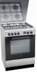 Indesit I6GMH6AG (X) Fornuis, type oven: elektrisch, type kookplaat: gas