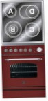 ILVE PE-60N-MP Red Kitchen Stove, type of oven: electric, type of hob: electric