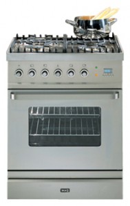 Characteristics Kitchen Stove ILVE T-60W-MP Stainless-Steel Photo