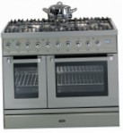 ILVE TD-906L-MP Stainless-Steel Fornuis, type oven: elektrisch, type kookplaat: gas
