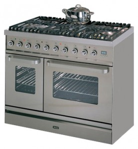 características Estufa de la cocina ILVE TD-90W-VG Stainless-Steel Foto