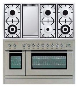 характеристики Кухонная плита ILVE PSL-120F-VG Stainless-Steel Фото