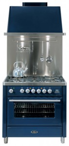 características Estufa de la cocina ILVE MT-90-MP Blue Foto