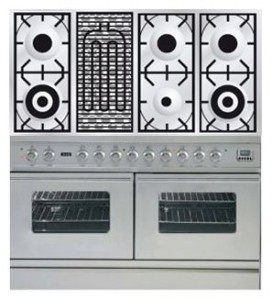 характеристики Кухонная плита ILVE PDW-120B-MP Stainless-Steel Фото