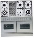 ILVE PDW-120B-MP Stainless-Steel 厨房炉灶, 烘箱类型: 电动, 滚刀式: 气体