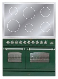 charakterystyka Kuchnia Kuchenka ILVE PDNI-100-MW Green Fotografia