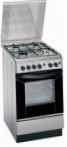 Indesit K 3G1 (X) 厨房炉灶, 烘箱类型: 气体, 滚刀式: 气体