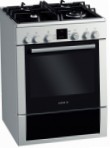 Bosch HGV74X456T Mutfak ocağı, Fırının türü: elektrik, Ocağın türü: gaz