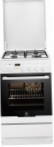 Electrolux EKK 54553 OW Cuisinière, type de four: électrique, Type de poêle: gaz