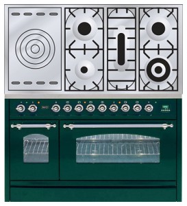 Характеристики Кухонна плита ILVE PN-120S-MP Green фото