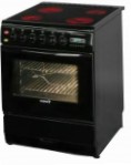 Ardo C 60E EF BLACK Kompor dapur, jenis oven: listrik, jenis hob: listrik