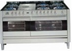 ILVE PF-150S-VG Stainless-Steel Кухонная плита, тип духового шкафа: газовая, тип варочной панели: газовая