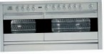 ILVE PF-150B-MP Stainless-Steel Кухонная плита, тип духового шкафа: электрическая, тип варочной панели: комбинированная