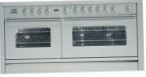 ILVE PW-150FS-MP Stainless-Steel štedilnik, Vrsta pečice: električni, Vrsta kuhališča: plin
