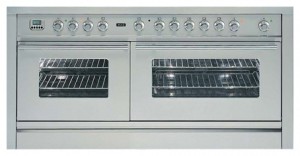 Characteristics Kitchen Stove ILVE PW-150S-MP Stainless-Steel Photo