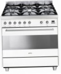 Smeg C9GMB Kitchen Stove, type of oven: electric, type of hob: gas