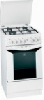 Indesit K 1G21 (W) 厨房炉灶, 烘箱类型: 气体, 滚刀式: 气体