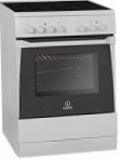 Indesit MVK6 V21 (W) Kompor dapur, jenis oven: listrik, jenis hob: listrik