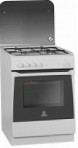 Indesit MVK6 G1 (W) Кухонна плита, тип духової шафи: газова, тип вручений панелі: газова