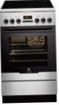 Electrolux EKC 54550 OX Kompor dapur, jenis oven: listrik, jenis hob: listrik