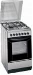 Indesit K 3G51 S(X) Σόμπα κουζίνα, τύπος φούρνου: ηλεκτρικός, είδος των εστιών: αέριο