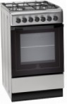 Indesit I5GMH1A (X) Fornuis, type oven: elektrisch, type kookplaat: gas