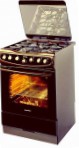 Kaiser HGG 60521NKB Fornuis, type oven: gas, type kookplaat: gas