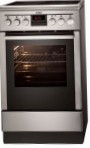 AEG 47035VD-MN Estufa de la cocina, tipo de horno: eléctrico, tipo de encimera: eléctrico