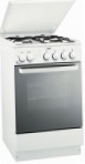 Zanussi ZCG 560 NW štedilnik, Vrsta pečice: električni, Vrsta kuhališča: plin