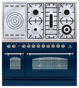 Характеристики Кухонна плита ILVE PN-120S-VG Blue фото