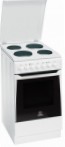 Indesit KN 3E11 (W) Кухонна плита, тип духової шафи: електрична, тип вручений панелі: електрична