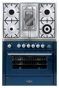 características Fogão de Cozinha ILVE MT-90RD-MP Blue Foto