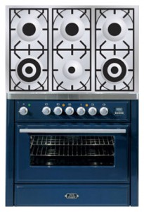 Характеристики Кухонна плита ILVE MT-906D-MP Blue фото