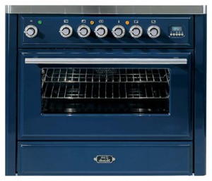 características Estufa de la cocina ILVE MT-906-MP Blue Foto