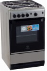 Indesit MVK5 GI1(X) 厨房炉灶, 烘箱类型: 气体, 滚刀式: 气体