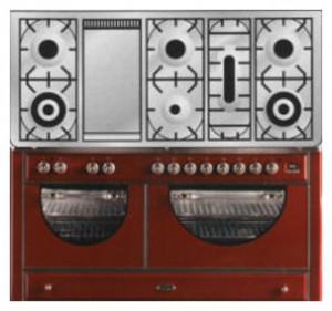 مميزات موقد المطبخ ILVE MCA-150FD-MP Red صورة فوتوغرافية